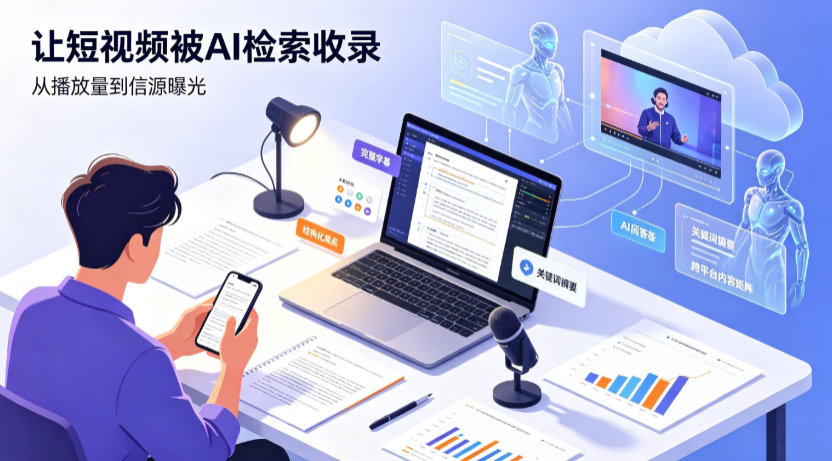 杜集区短视频创作者新必修课：吃透 GEO 优化，让抖音内容被豆包、DeepSeek、元宝智能体收录